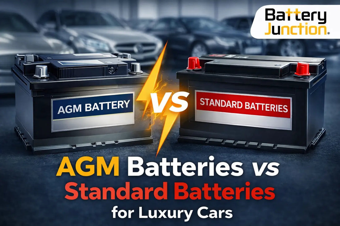 AGM Batteries vs Standard Batteries for Luxury Cars