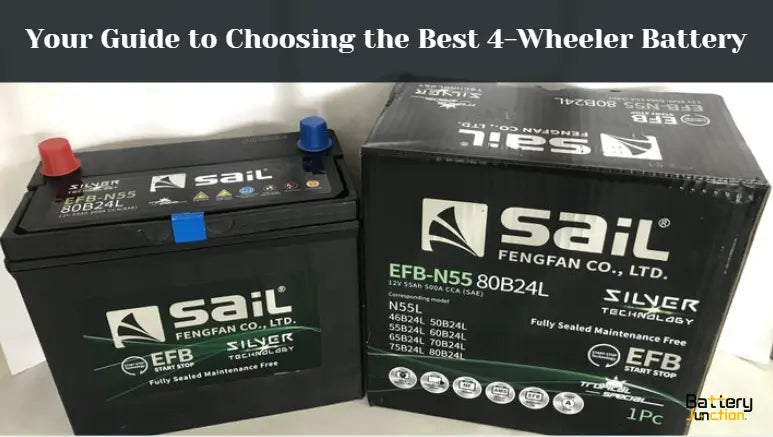 best 4 wheeler battery in India