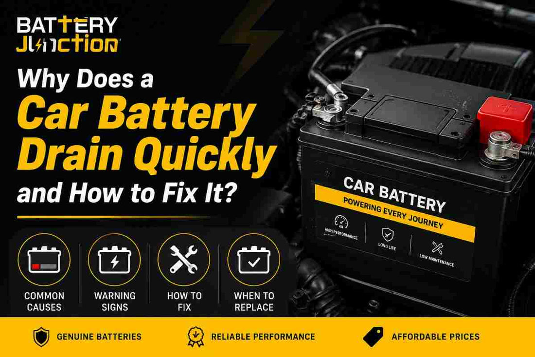 Why Does a Car Battery Drain Quickly and How to Fix It?