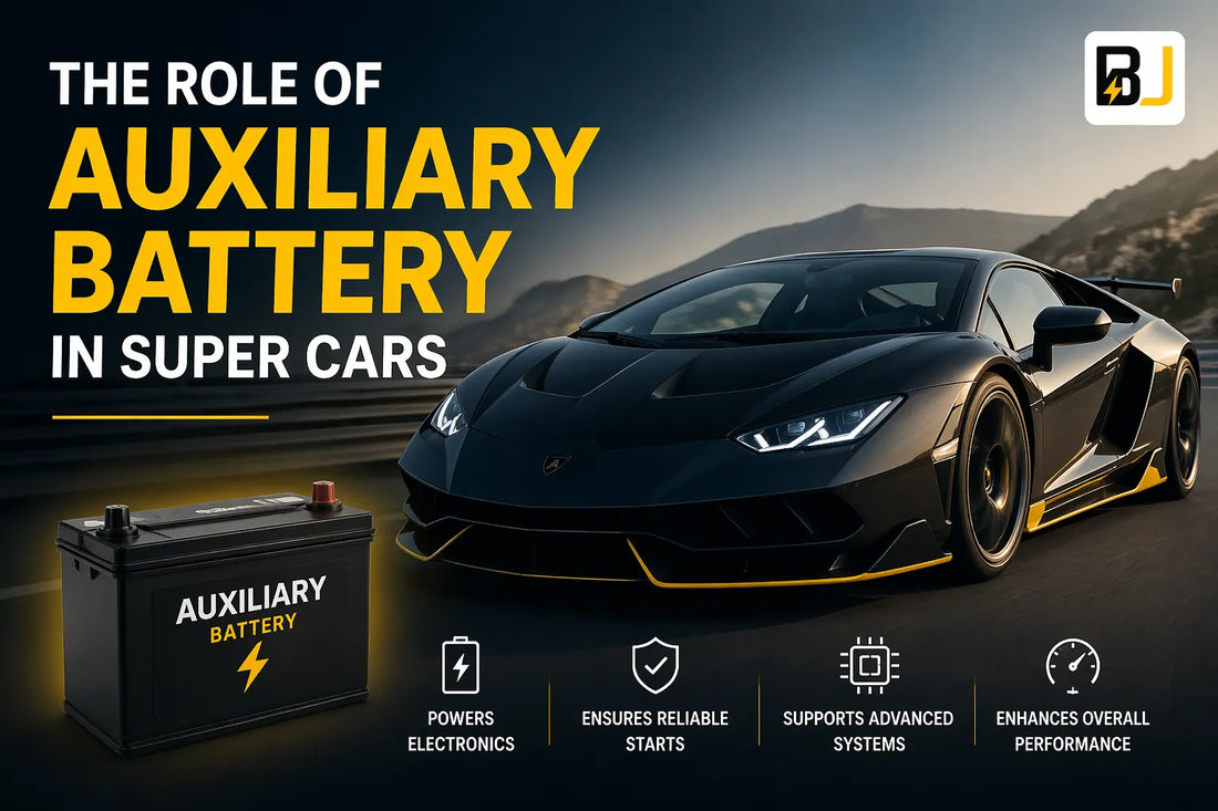 The Role of Auxiliary Battery in Super Cars