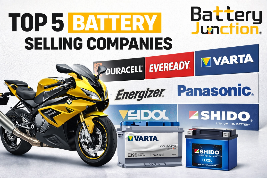 Top 5 Battery Selling Companies in India