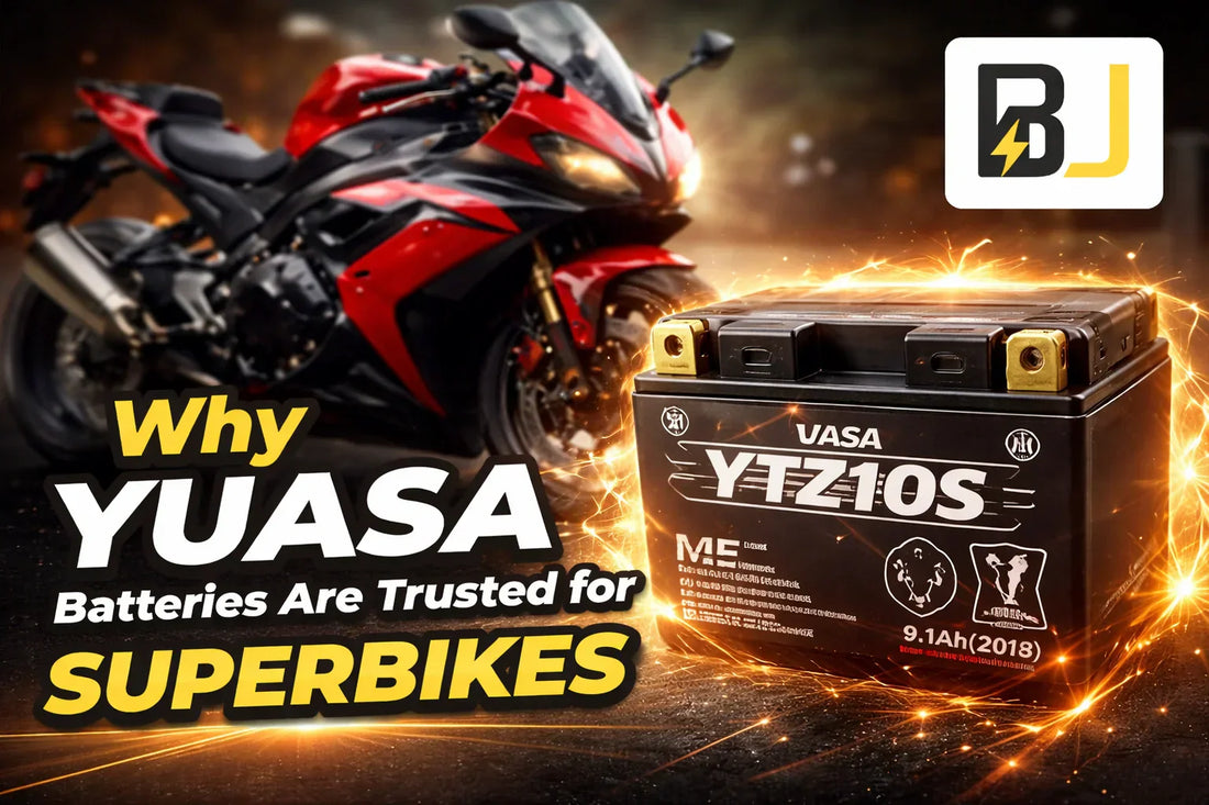 Why YUASA Batteries Are Trusted for Superbikes