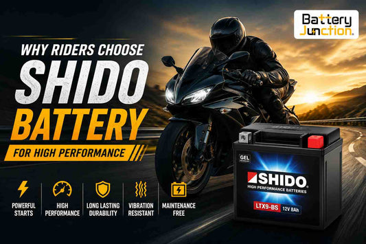 Why Riders Choose Shido Battery for High Performance