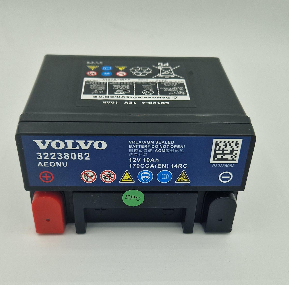88800233 31358957 (10AH) Volvo Auxiliary Battery | Battery Junction ...